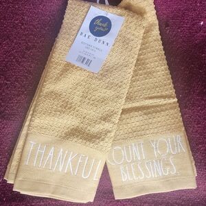 NWT Rae Dunn Kitchen Towels